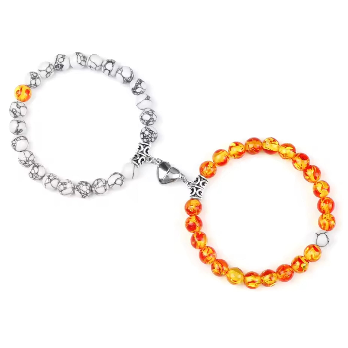 Matching Heart Bracelets