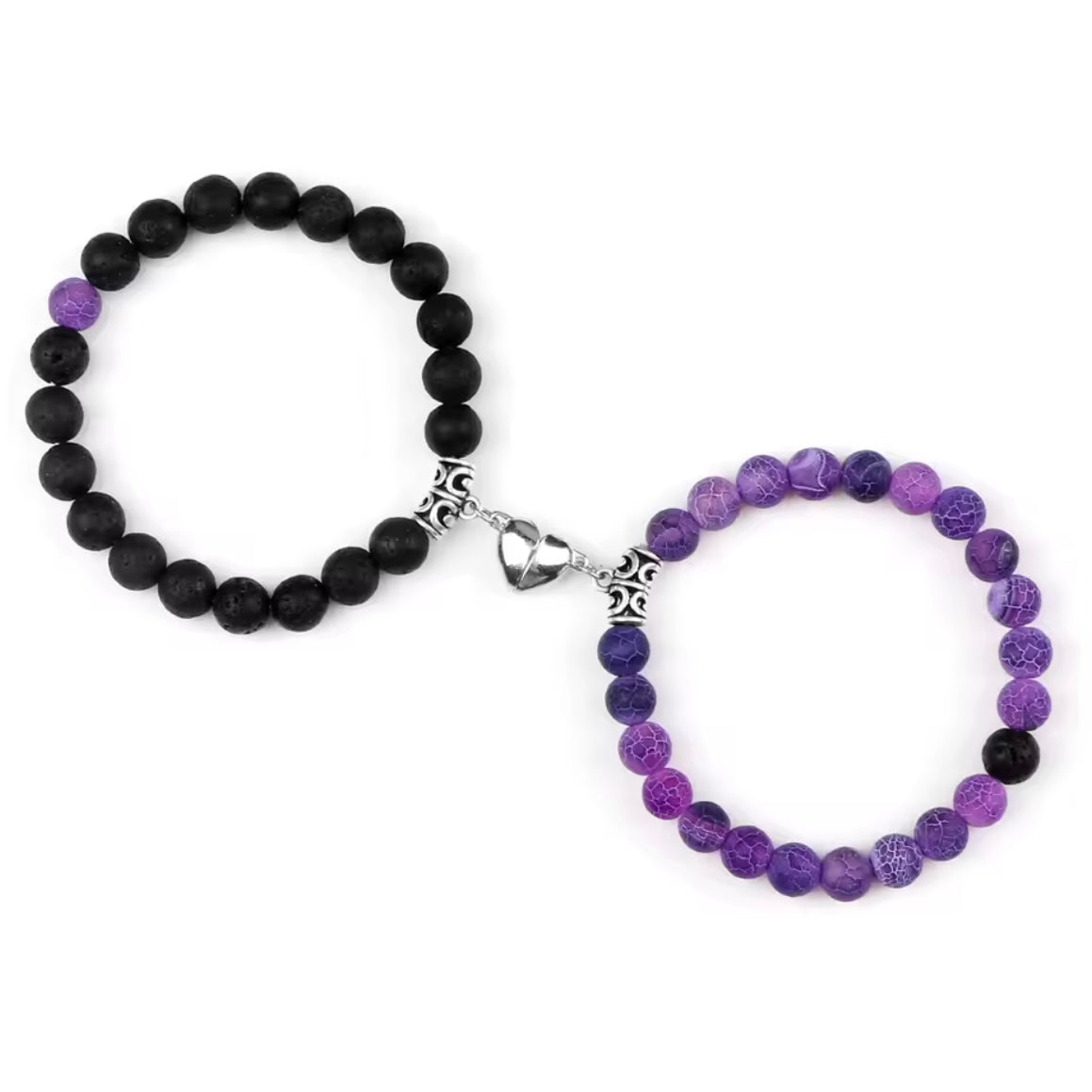 Matching Heart Bracelets