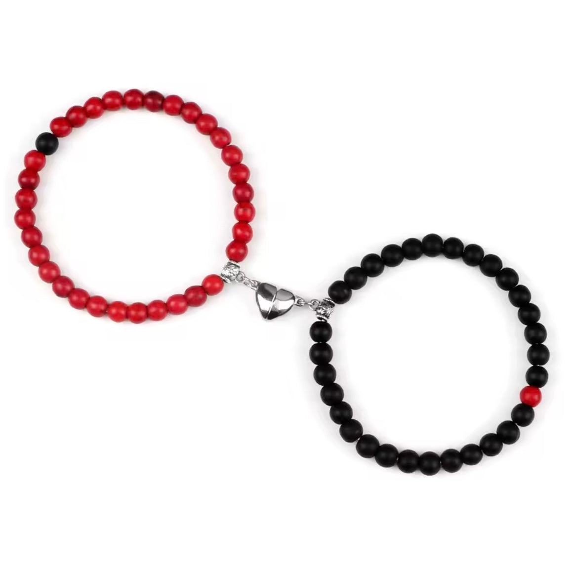 Matching Heart Bracelets