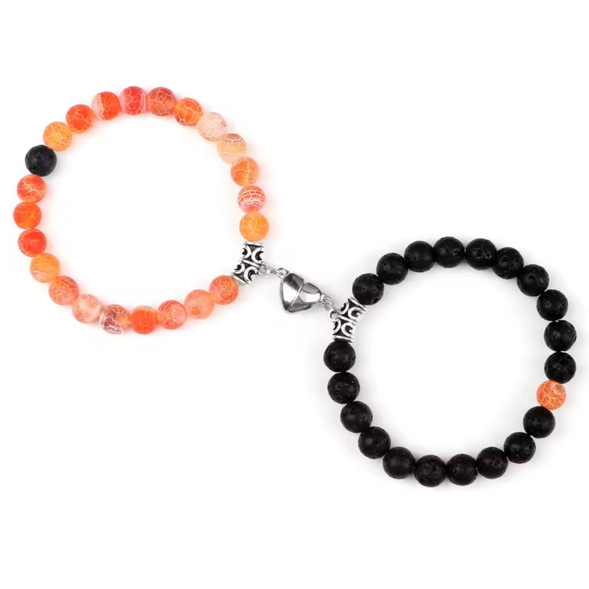 Matching Heart Bracelets