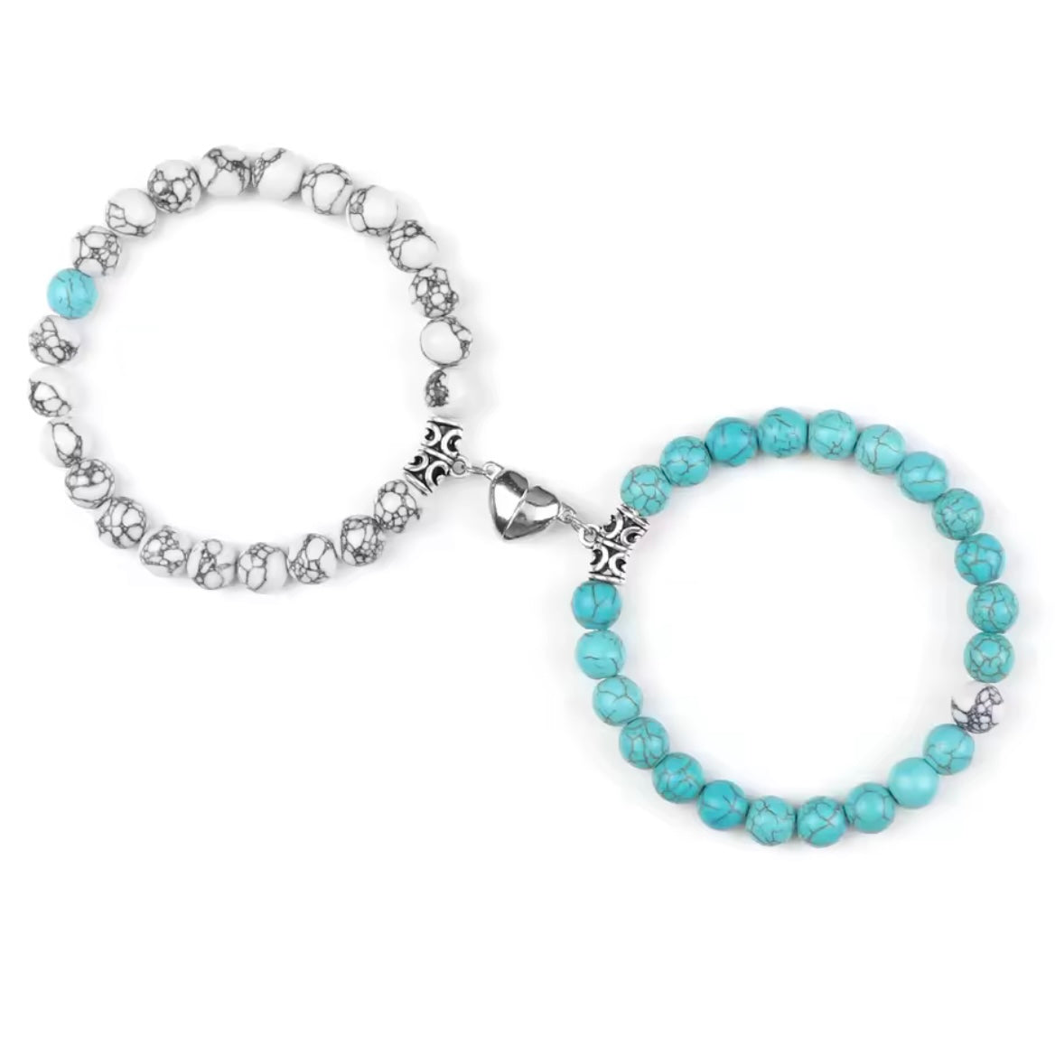 Matching Heart Bracelets