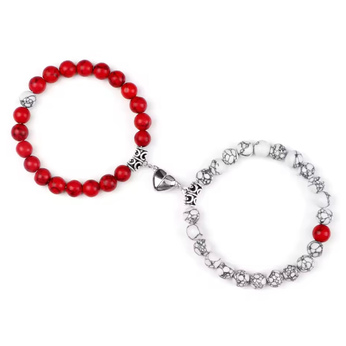 Matching Heart Bracelets