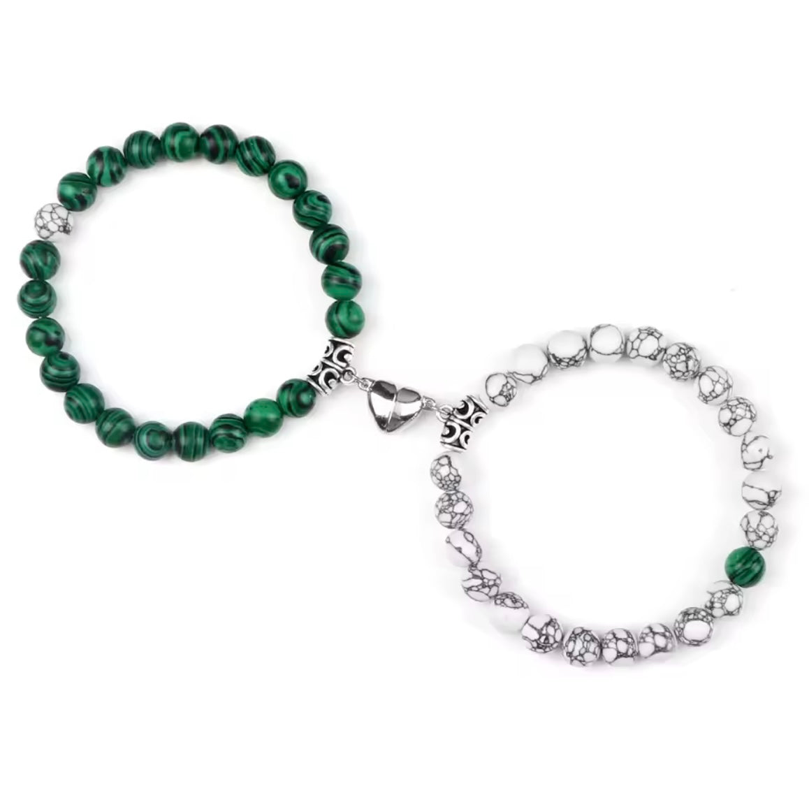 Matching Heart Bracelets