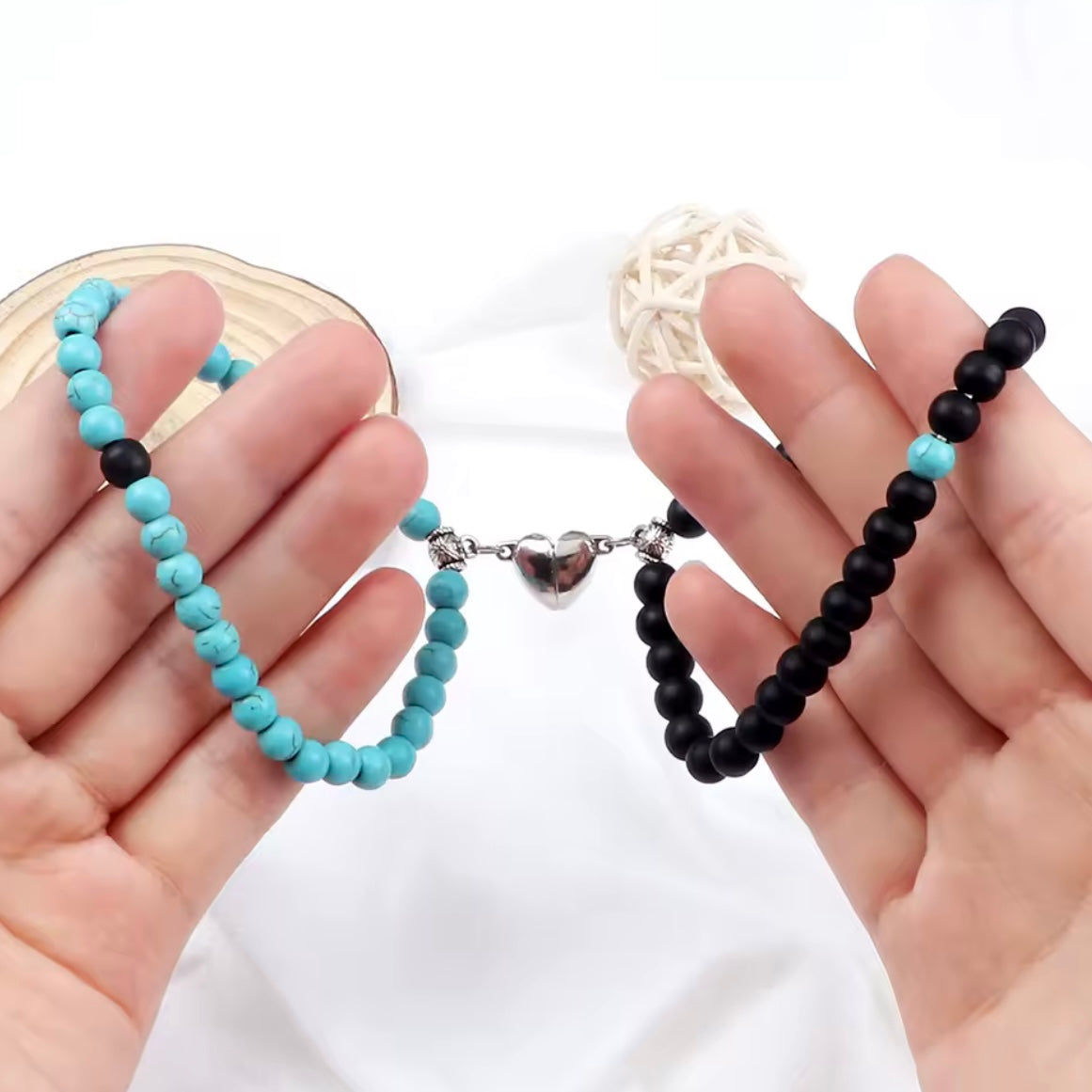 Matching Heart Bracelets